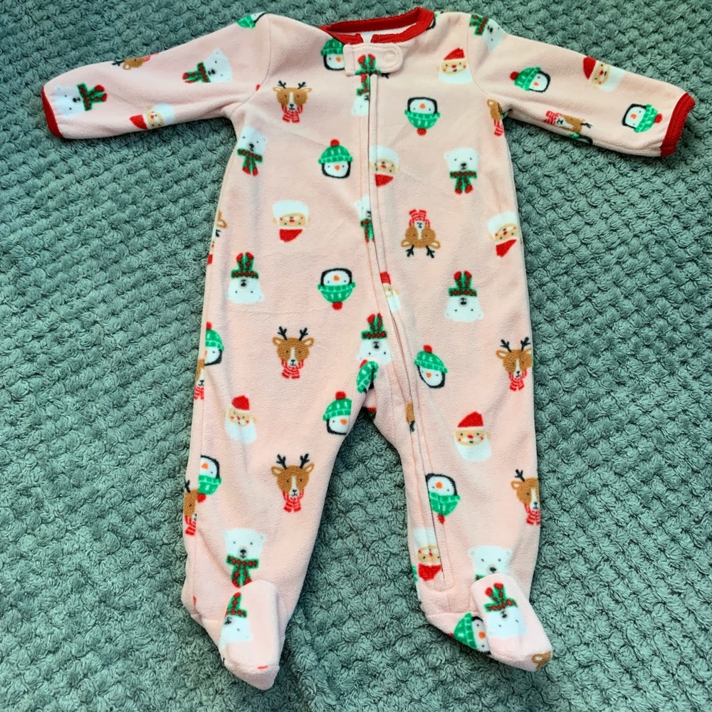 Very merry fleece Pjs.☃️🎄🎅🏻